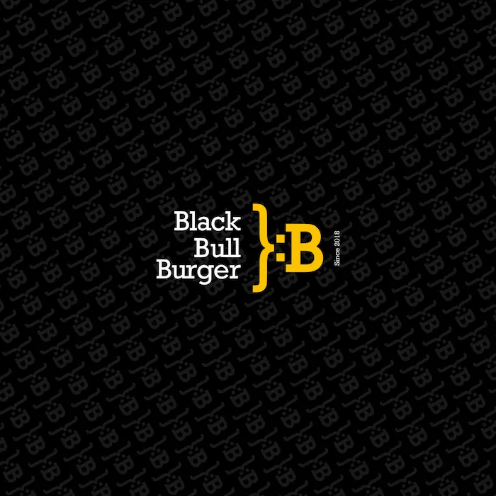 Diseño logo hamburguesas BLACK BULL BURGER